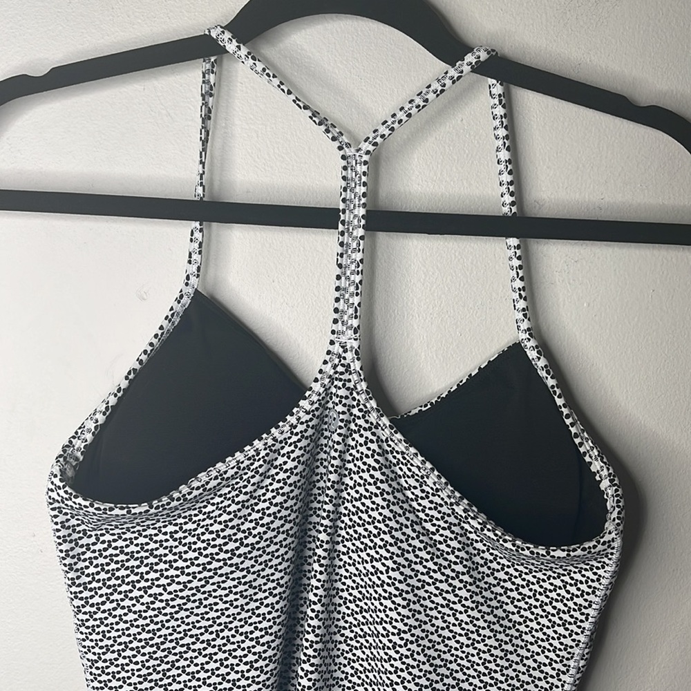 lululemon athletica Grey Patterned Slim Strap Tank Top - Picture 4 of 6